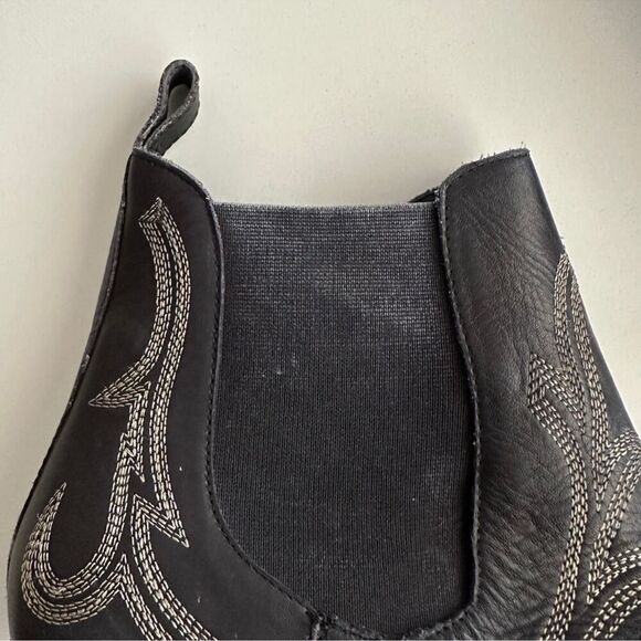 Free People Wayward Western Embroidered Ankle Boots - Picture 8 of 8